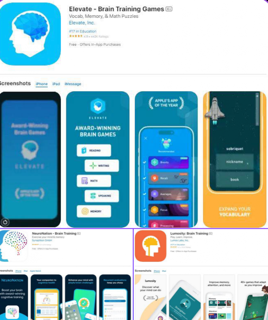 تمرینات توانبخشی شناختی